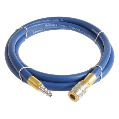 3/8" x 20 ft PVC Coupled Multipurpose Air Hose 300 psi BL