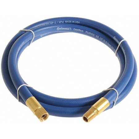 3/8" x 5 ft PVC Coupled Multipurpose Air Hose 300 psi BL
