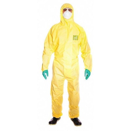 Chemical Resistant Coveralls,4XL,PK25