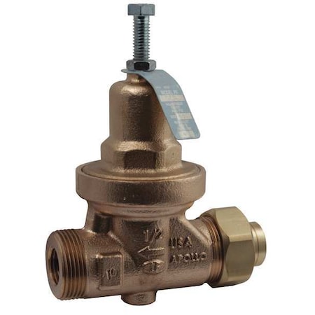Water Pressure Reducing Valve,1-1/2 In.