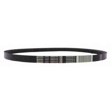 CX180 Cogged, Classical V-Belt, 184 in Outside Length, 7/8 in Top Width, 17/32" Thickness, 1 Ribs