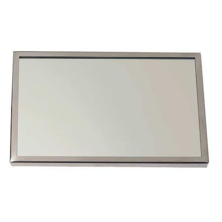 36 in "H x 24 in "W, Framed Mirror, Glass