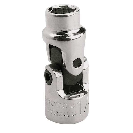 1/4 in Drive Flex Socket 10 mm, 6 pt, Metric
