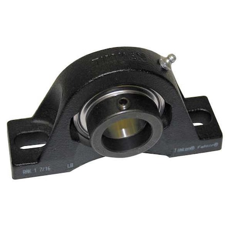 Pillow Block Bearing,Ball,1-7/16" Bore