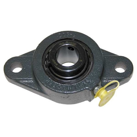 Flange Bearing,2-Bolt,Ball,1" Bore