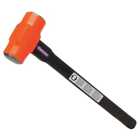 Sledge Hammer,12 lb.,36 In,Rubber/Steel