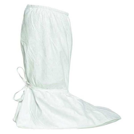 Disposable Boot Covers, Tyvek(R) IsoClean(R), White, Slip Resistant Sole: Yes ,XL