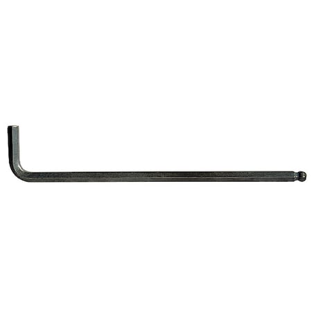 SAE Plain Ball Hex Key Hex Key, 3/32" Tip Size, 4 5/32 in Long, 21/32 in Short