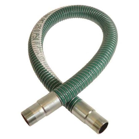 2" ID x 10 ft Coupled Chemical Hose GN
