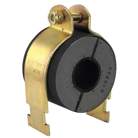 Cushion Clamp Clamp,1 In Wall,1-3/8 In