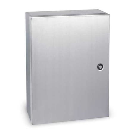 1/4 Turn Latch Electrical Enclosures, 16 in H, 8 in D, 12 in W, 12, 13, 3R, 4, 4X