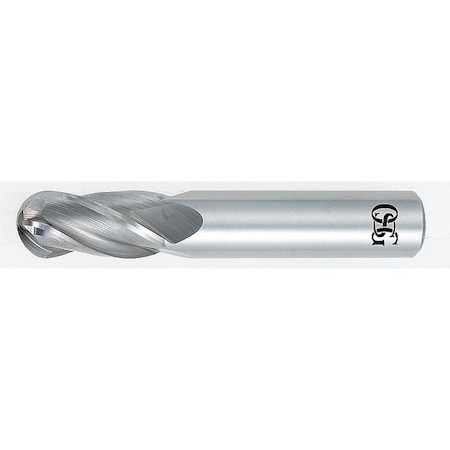 Carbide End Mill,404BN,9.0mm D,22mm Cut