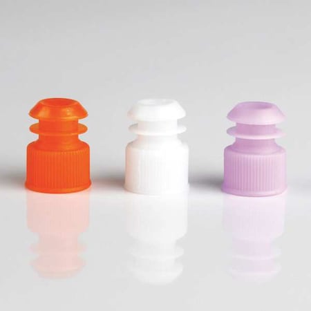 Flange Cap, White, Polyethylene, PK1000