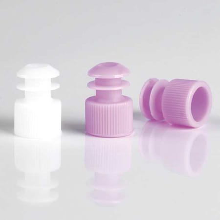 Flange Cap, White, Polyethylene, PK1000