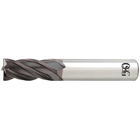 Carbide End Mill,HP441BN,3/16 D,5/8 Cut