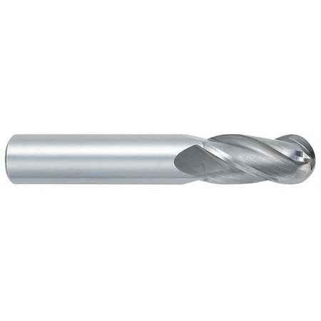Carbide End Mill,404BN,15/64 D,3/4 Cut L