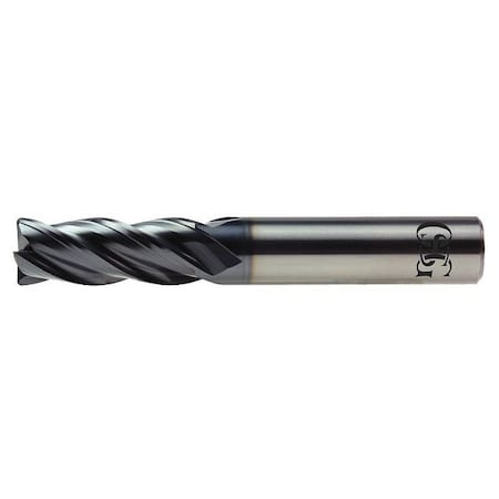 Carbide End Mill,VG434,1 D,1 1/2 Cut L