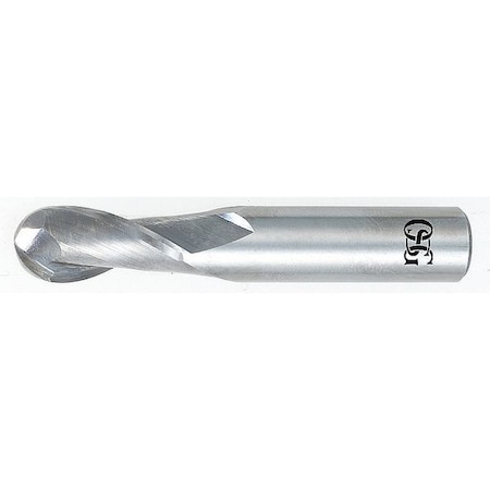 Carbide End Mill, 12.0mm D,25mm Cut