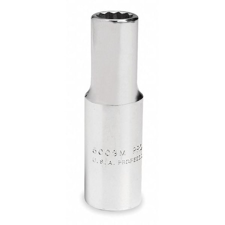 1/4 in Drive, 3/8" Torx(R) SAE Socket, 12 Points
