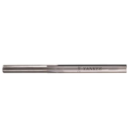 Chucking Reamer,0.3760 In.,6 Flute,HSS