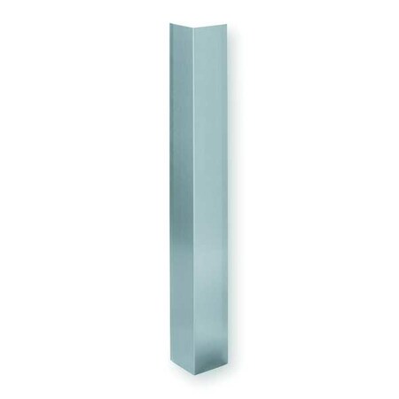 Corner Guard, Silver, Square, 2"W X 96"H