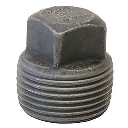Square Head Plug, Forged Steel, 1/2 in