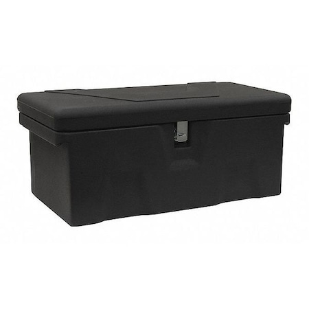 22.5x19.5/18.75x51/47 Inch Black Poly Multipurpose Chest