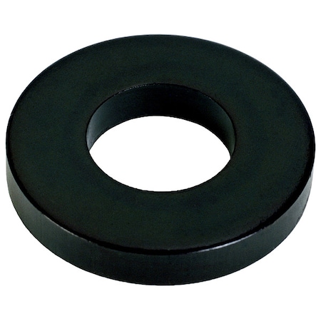 Flat Washer, For Screw Size 7/16" ,Steel Black Oxide Finish, 25 PK