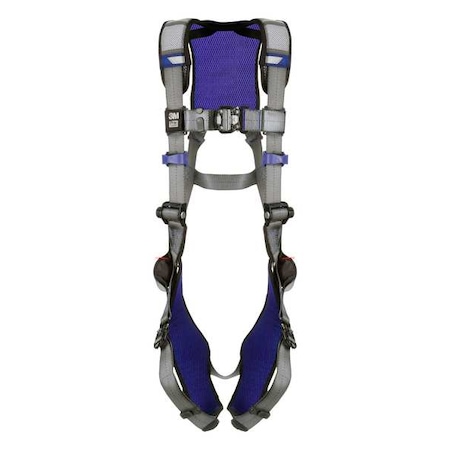 ExoFit(TM) X200 Fall Protection Harness, 2XL, 420 lb, Quick-Connect Chest/ Quick-Connect Leg Straps
