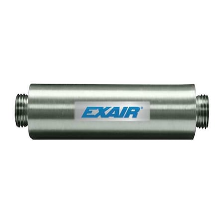 Vacuum Ejector Muffler,1/4 in. NPT,200 F