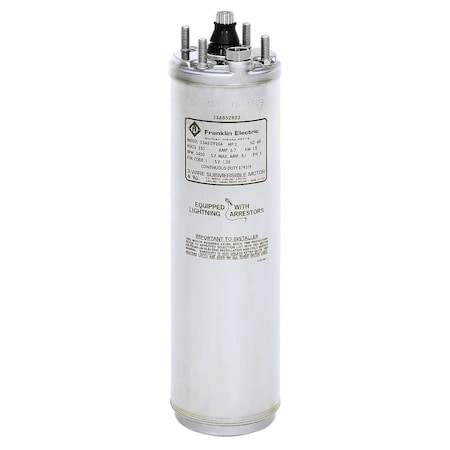 Pump Motor,10A Full Load,14" Shaft L