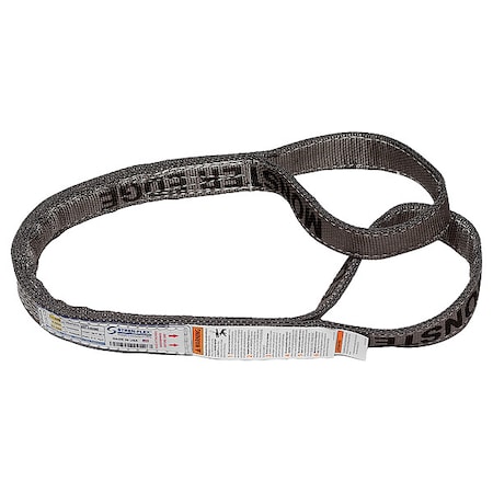 Web Sling,Flat Eye,3 ft L,11000 lb Cap.