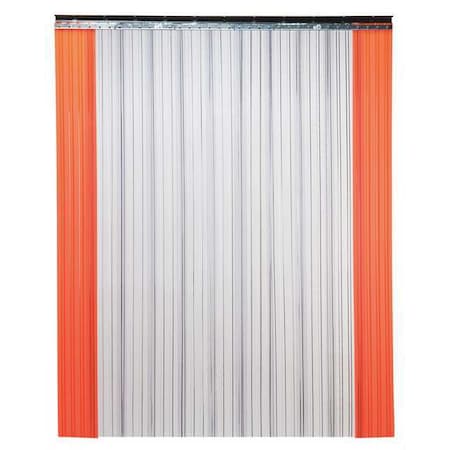 Industrial PVC Strip Door,7 ft. 3" L