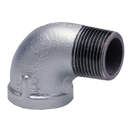 3/4" FNPT x MNPT Galvanized 90 Degree Street Elbow