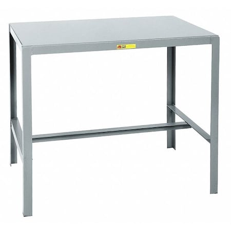 Machine Table, Steel, 48" W, 36" Height, 2000 lb., Straight