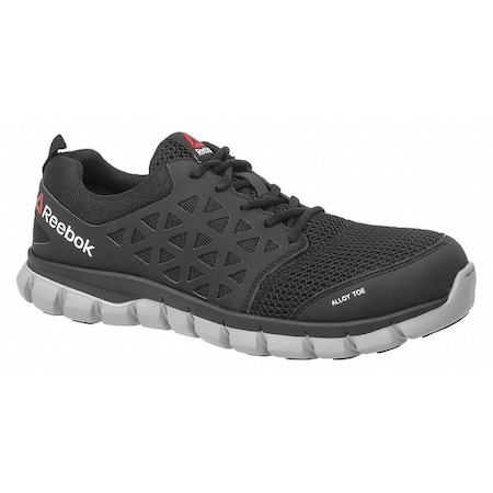 Men's Athletic Shoe, 4 Mesh Upper, Alloy Toe, Low H, Black, RB4041