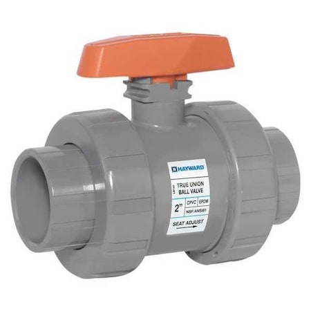 Ball Valve, True Union, 3/4", CPVC/EPDM, Full Port, S/T