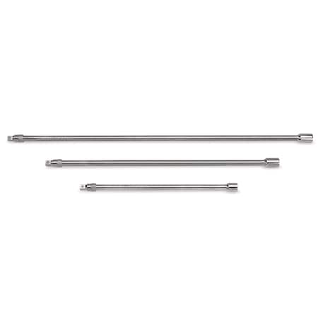 Locking Extension 1/2" Dr, 10" L, 1 Pieces, Chrome plated