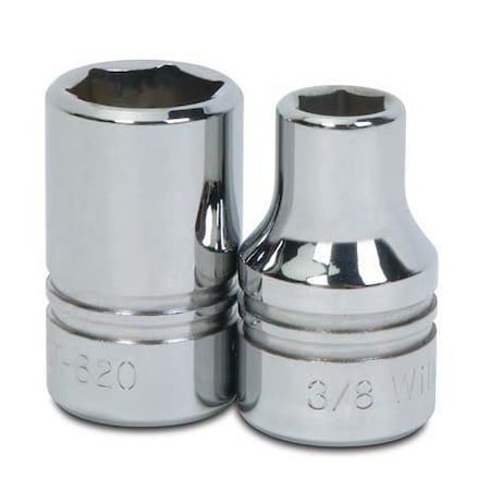 1/2" Drive, 7/8" SAE Socket, 6 Points, Standard 1/2" D,6Pt,7/8