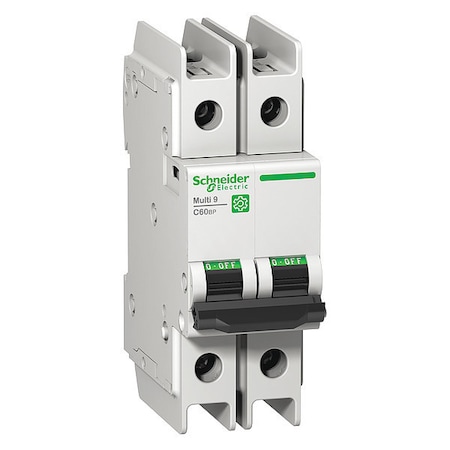 IEC Miniature Circuit Breaker, MULTI9 Series, 40A, 2 Pole, 240/415/440V AC, 10kA at 240V AC