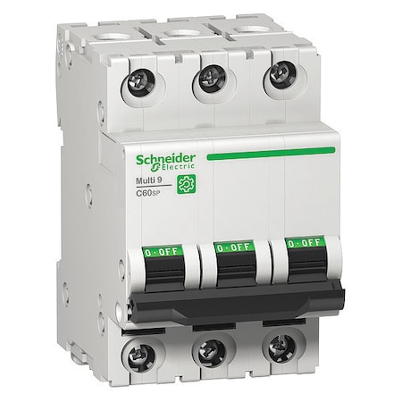 Miniature Circuit Breaker, C60SP Series, 20A, 3 Pole, 240/415/440V AC, 14kA at 240V AC, C Curve