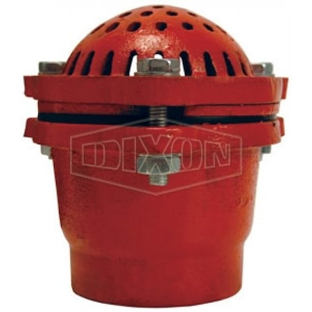 4" Threaded Cast Iron Foot Valve