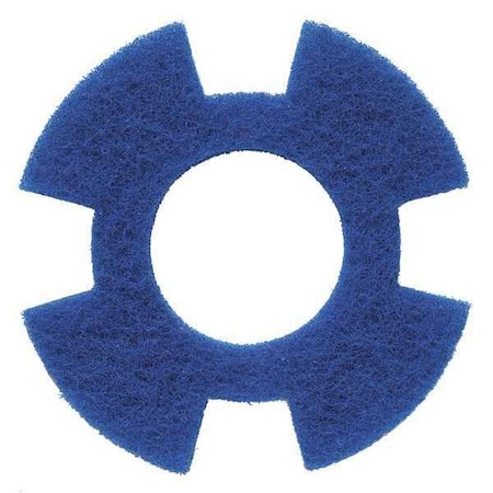 Cleaning Pad,Blue,9" Pad,Trapezoid,PK10