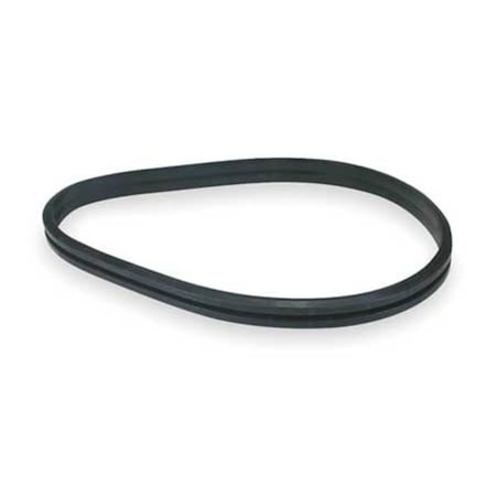 2/B50 Banded V-Belt, 53-3/4" Outside Length, 1-1/3" Top Width, 1/2" Thickness, 2 Ribs