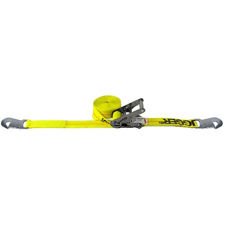 Tiedown, RtchtStrapAsmbly, 3300 lb, Snap Hk