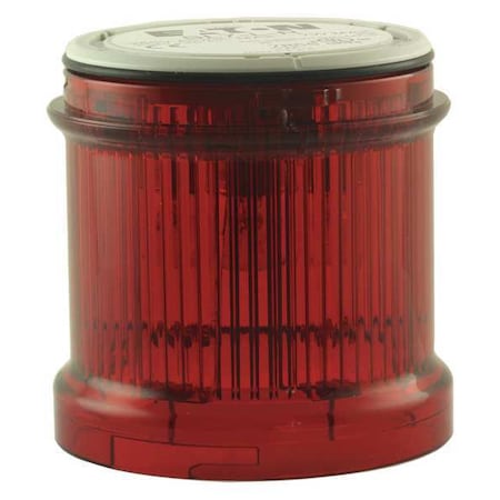 Tower Light Module, 110/120V AC, Red, 70 mm Dia., 3 in Height, LED, SL4 Series