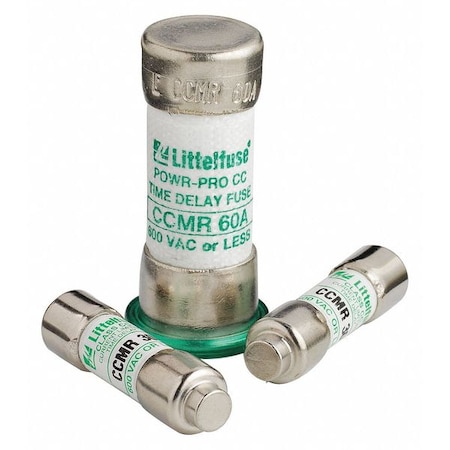 CC Class, Time-Delay, 15A, 600V AC, Non-Indicating