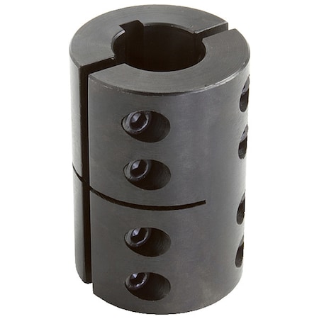 2CC-125-125-KW Two-Piece Clamping Coupling Recessed Screw with Keyway