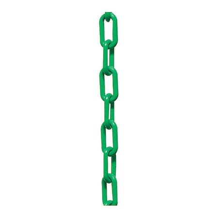 Plastic Chain,1 1/2" x 500 ft.,Green