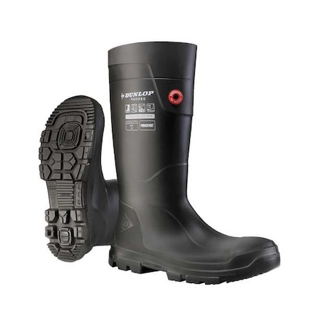 Unisex FieldPro Purofort, Steel Toe, Black, Men's 10 / Women's 12